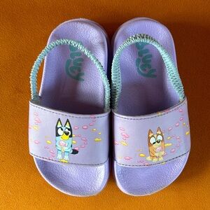 Bluey! Purple Sandals